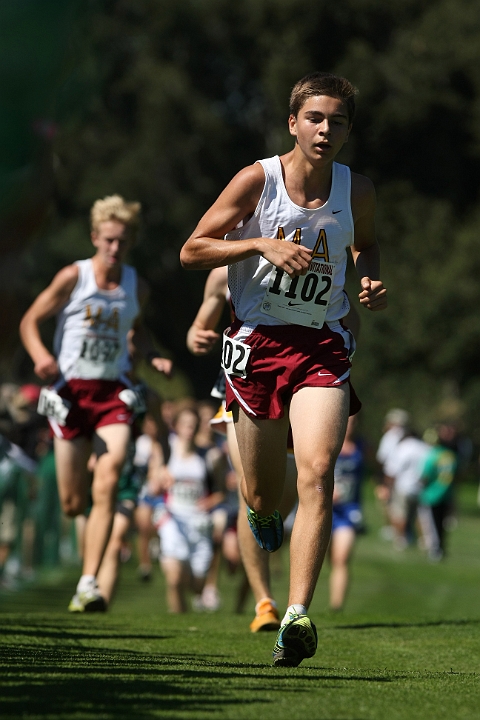 2010 SInv D1-139.JPG - 2010 Stanford Cross Country Invitational, September 25, Stanford Golf Course, Stanford, California.
